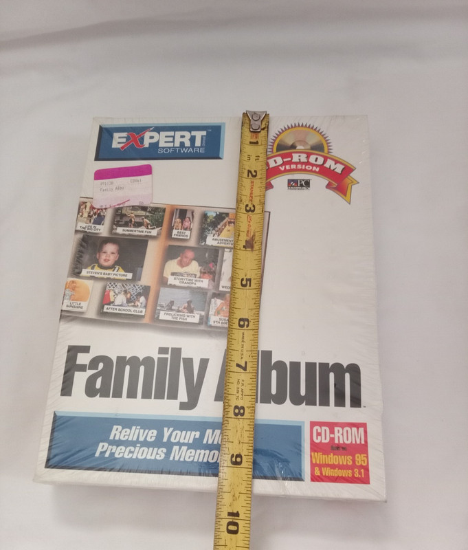 family album expert software 1995 CD-ROM version PC Game RARE, SEALED. gallery