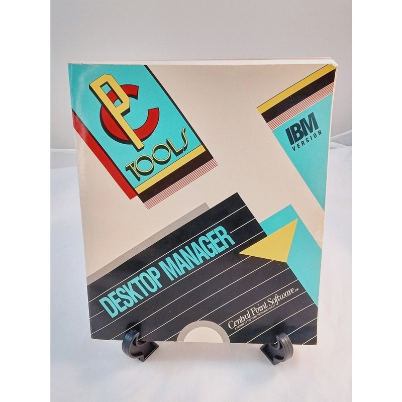 Vintage IBM PC Tools Desktop Manager – Central Point Software – ** Book Only **