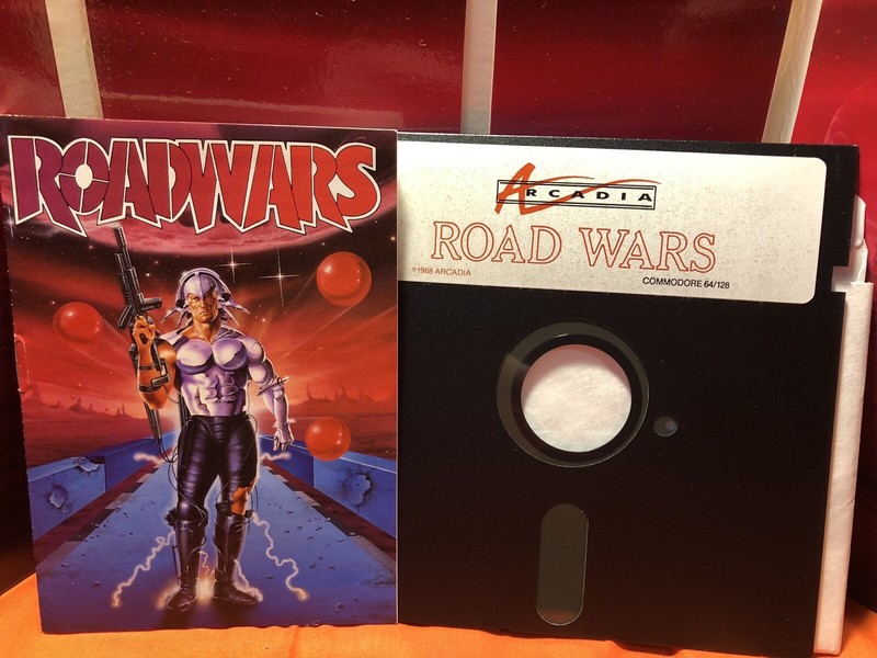 Roadwars Commodore 64/128 C64 Game with cardboard case and booklet - UnTested gallery