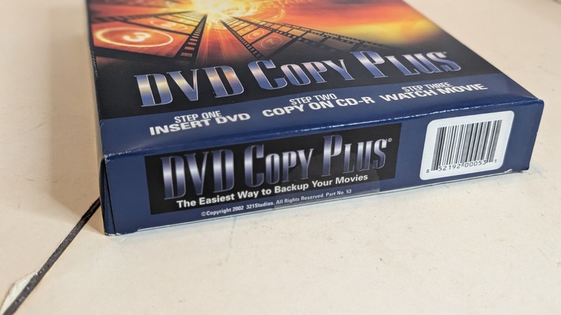 DVD Copy Plus PC Software CD-ROM DVD Backup Copy Program w/ Case gallery