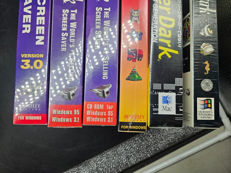 6 (5 SEALED) After Dark Screen Savers several Versions Berkeley Big Box 91-2000 gallery