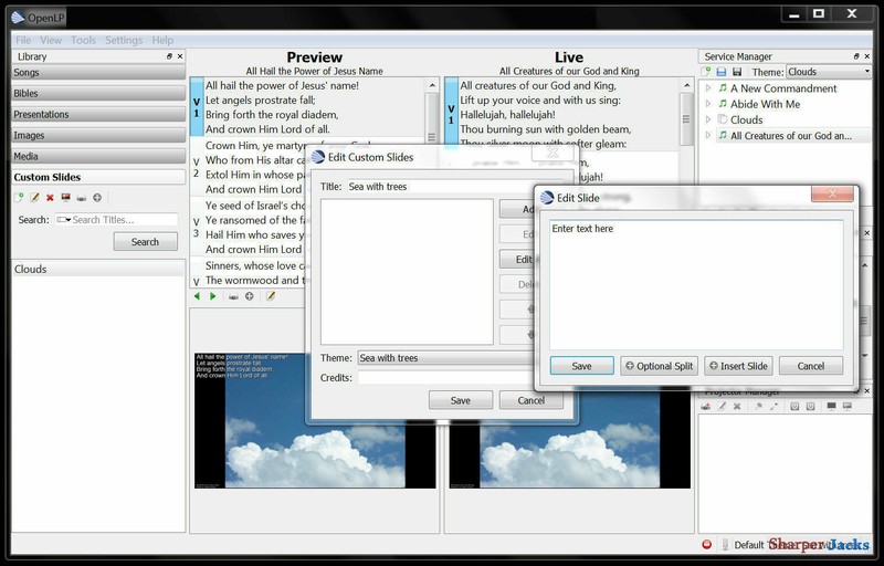 NEW & Fast Ship! OpenLP Church Worship Presentation Bible Software Windows USB gallery
