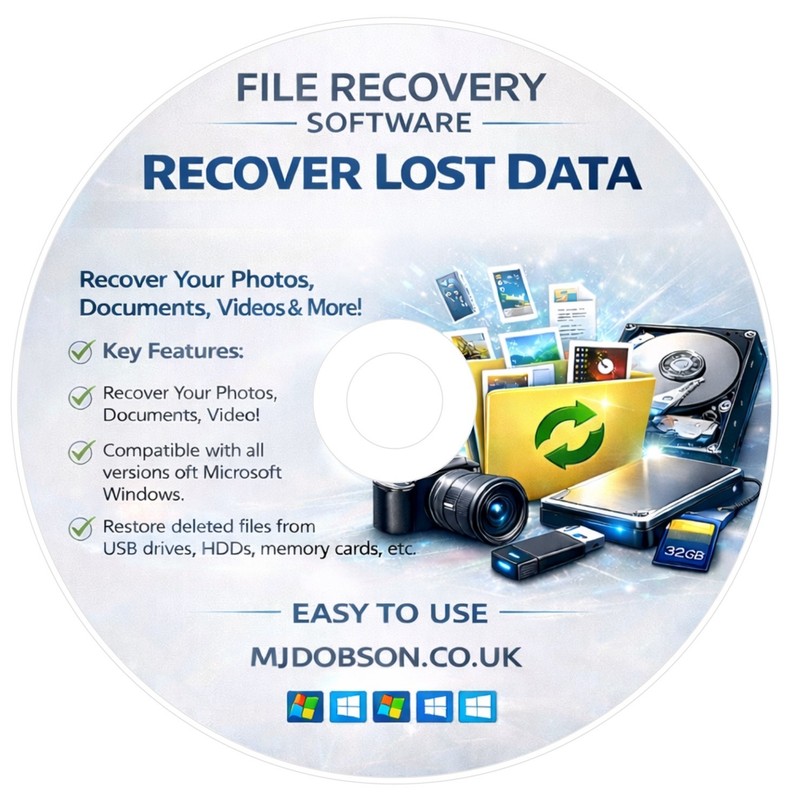 Data Recovery DVD– Recover Lost Files Subscription Free