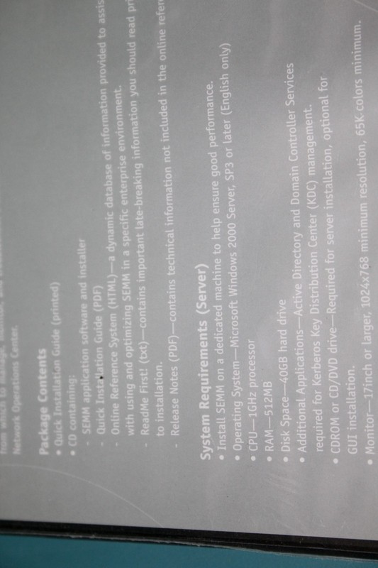 SYMBOL ENTERPRISE MOBILITY MANAGER SEMM SOFTWARE CD SEALED NEW gallery
