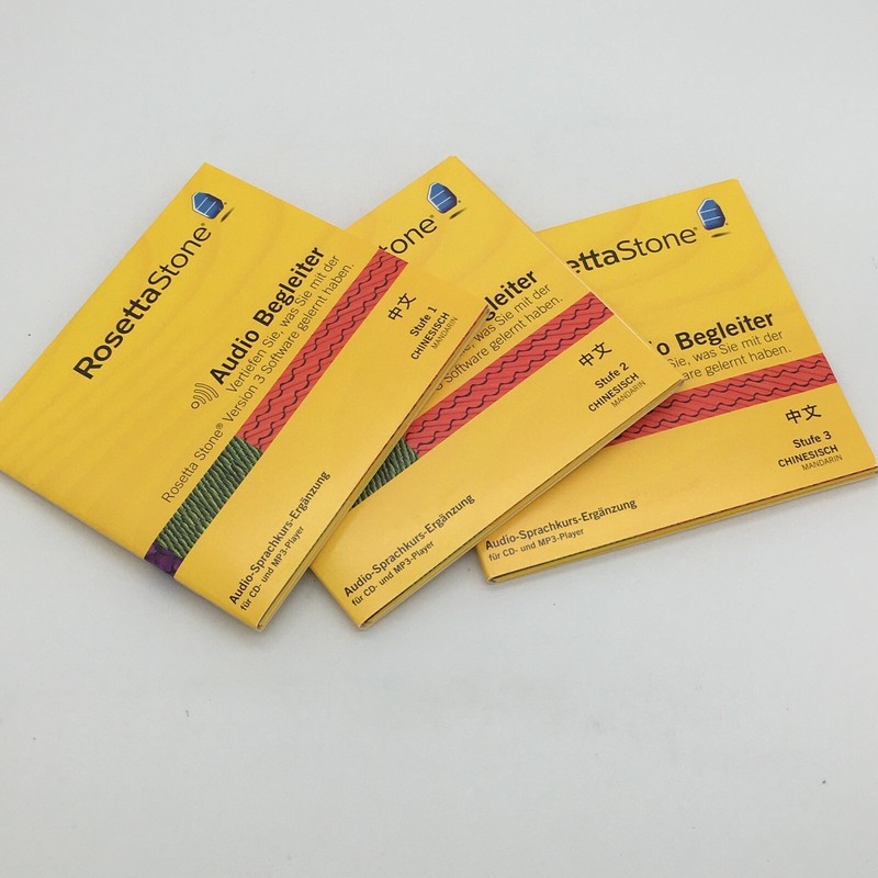 2008 Rosetta Stone (GERMAN VERSION) Chinese Mandarin Levels 1,2 and 3 COMPLETE gallery