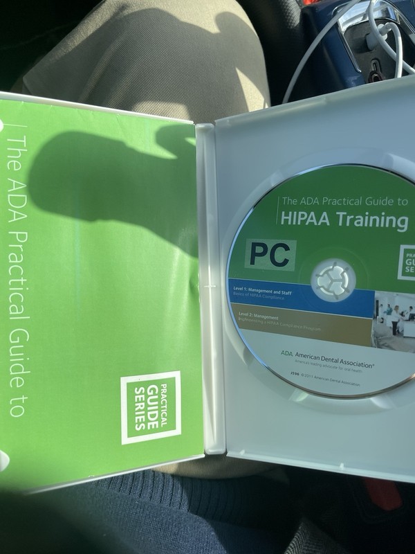 The ADA Practical Guide To HIPAA Training CD-ROM Program 2011 gallery