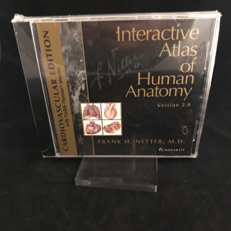 NEW – Interactive Atlas Of Human Anatomy Version 2.0 Cardiovascular Edition PC