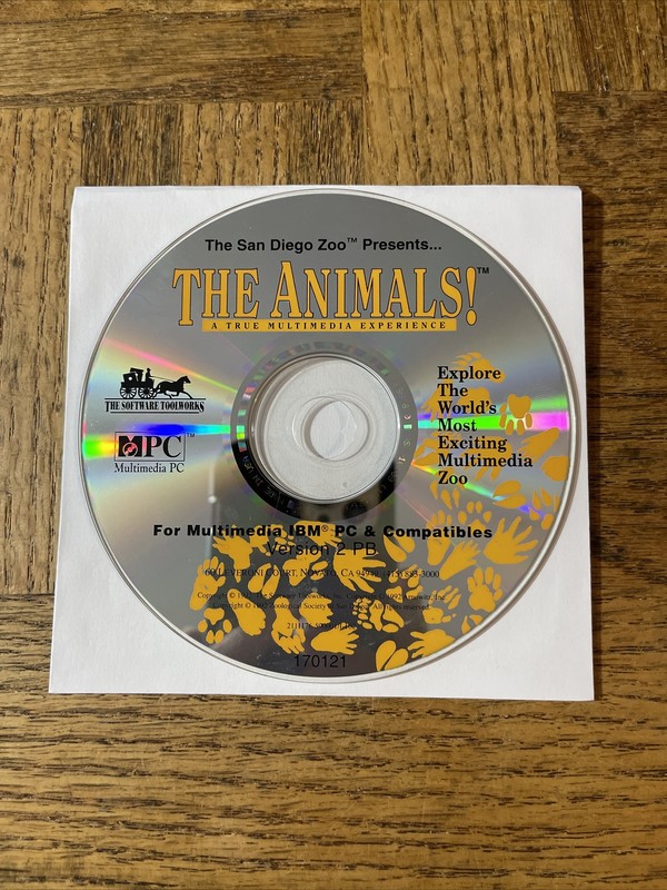 San Diego Zoo The Animals PC Software