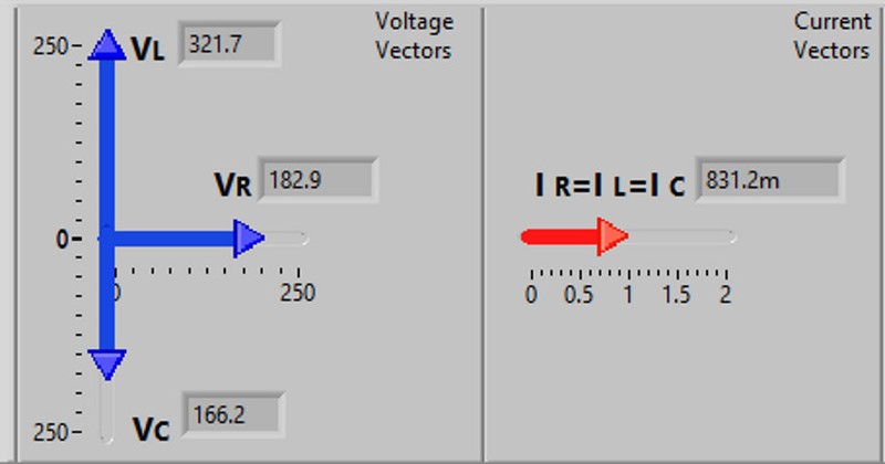Impedance Software Simulator for series parallel ac circuit practical exercises gallery