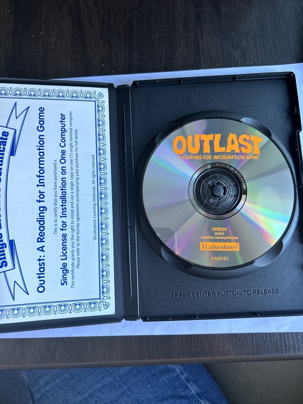 Lot of 2 Lakeshore Interactive Whiteboard Outlast Climb The Cliff CD-Rom Gr 4-6 gallery