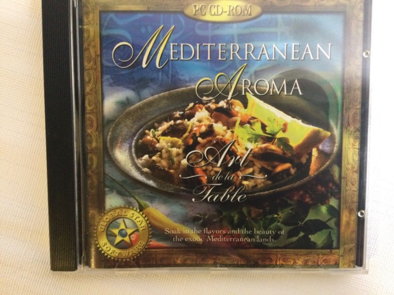 Mediterranean Aroma & The Art or Sushi, Art De La Table Cookbook PC CD ROM Sets gallery