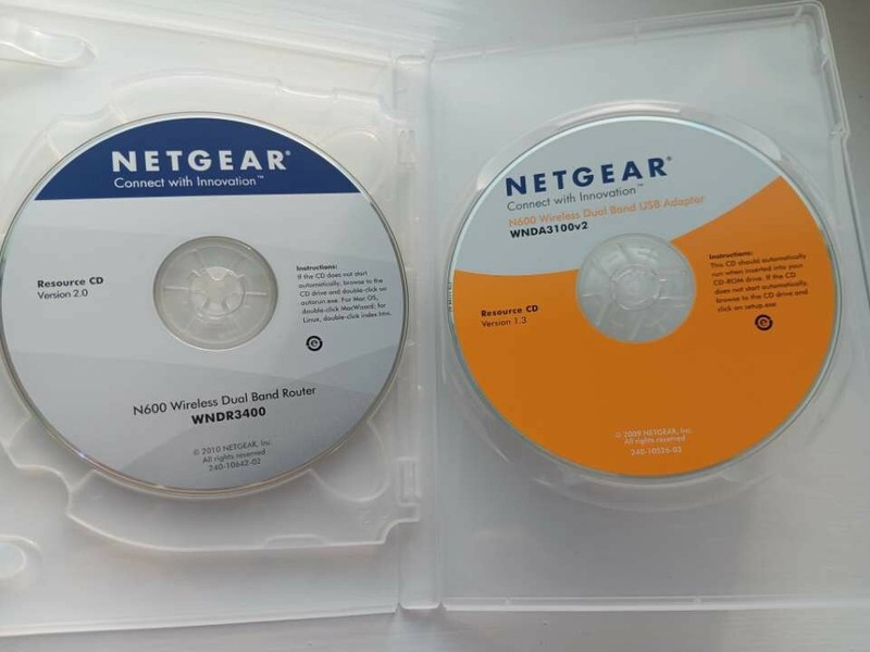 Netgear Wireless Router Resource CD’s Version 1.3+2 WNDR3400+WNDA3100v2