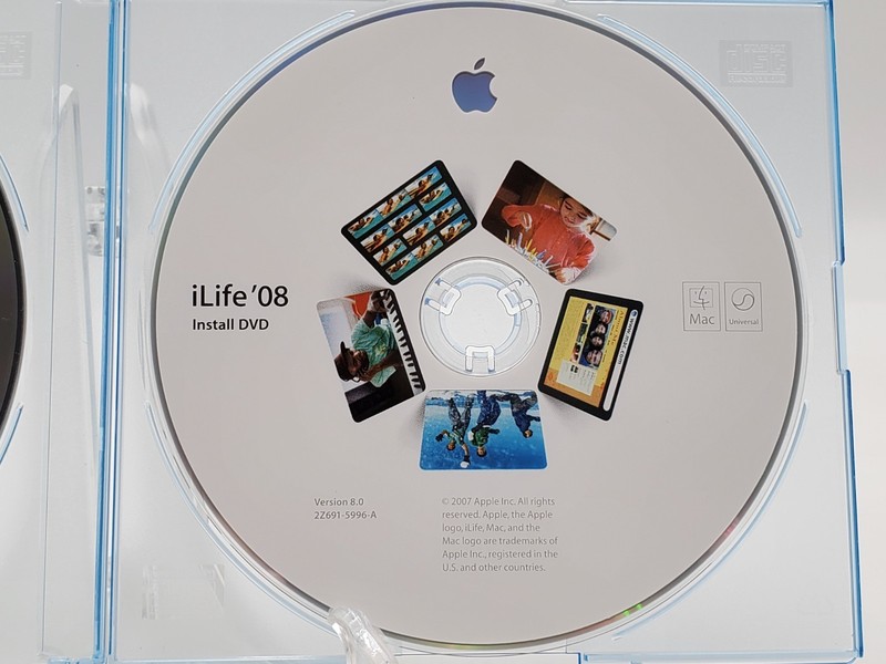 iWork’ 08 Install CD & DVD Version 8.0 2007 Apple Mac Macintosh