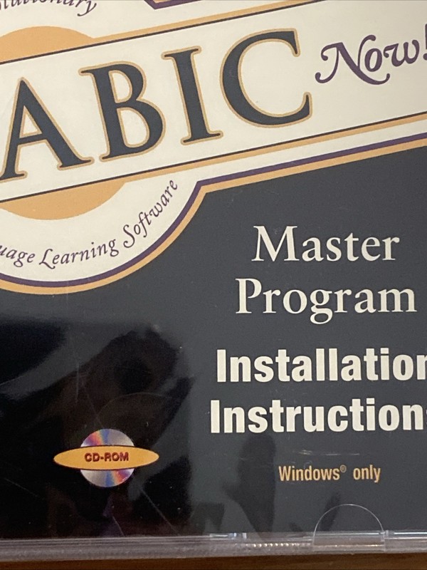Transparent Language: Learn ARABIC Now! CD-ROM Windows Only Disc NEW gallery