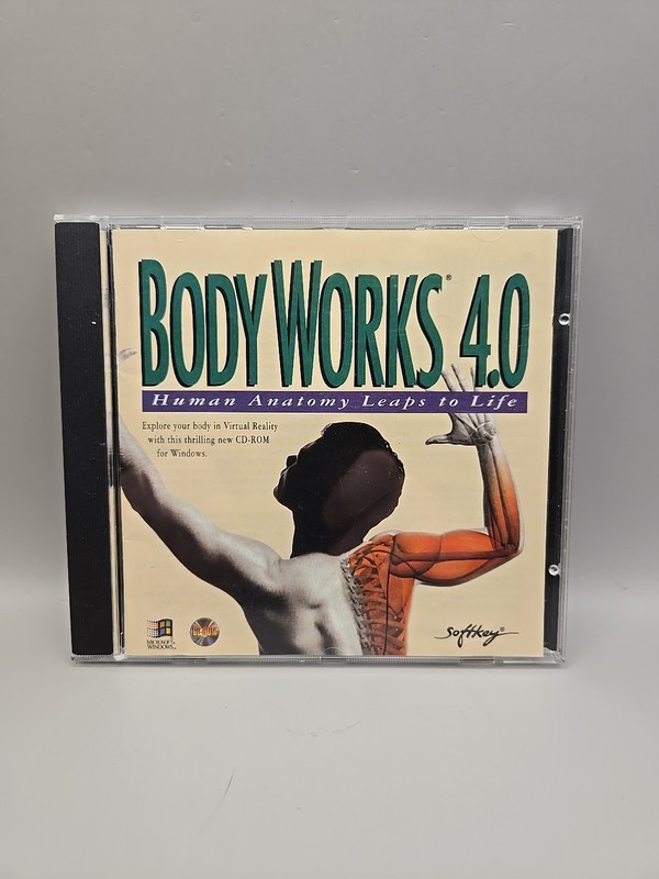 Body Works 4.0 Human Anatomy Leaps To Life Windows PC CD-Rom Software