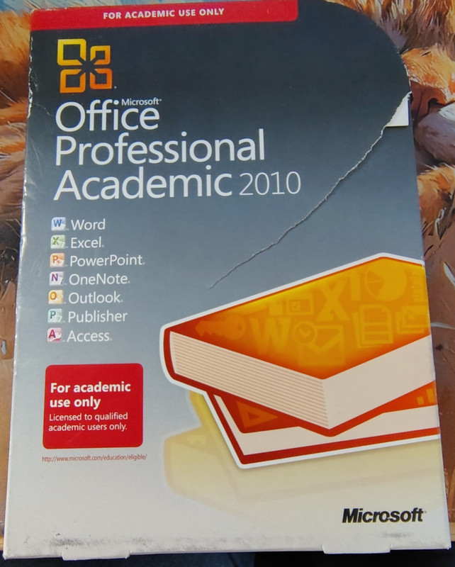 Microsoft Office Professional Academic 2010 with Product Key B32