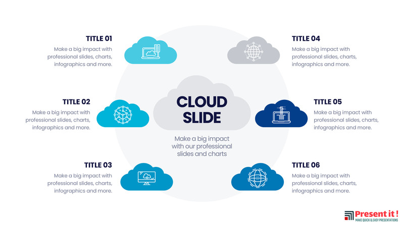 Cloud Infographic Slides Templates gallery