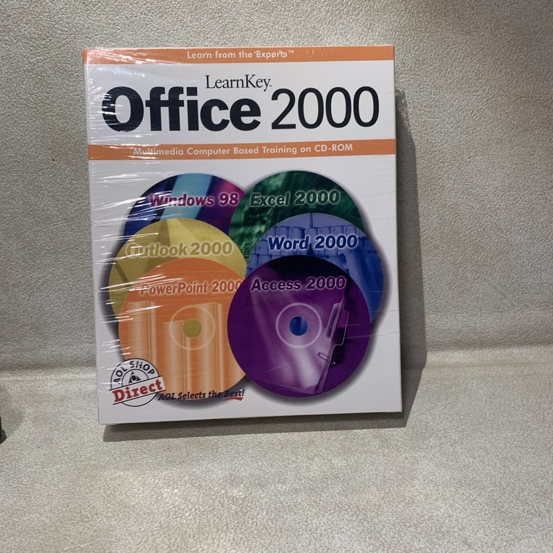 OFFICE 2000 MULTIMEDIA COMPUTER BASED TRAINING ON CD-ROM BY LEARNKEY – NEW