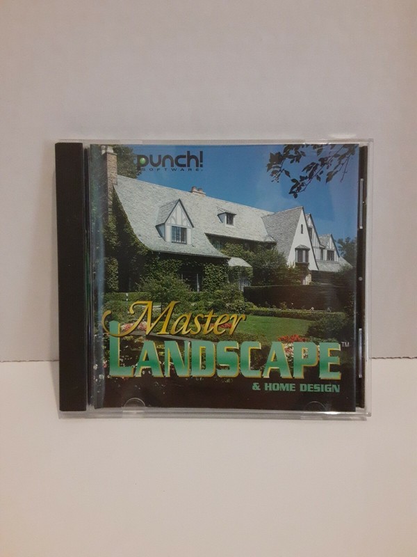 2001 Master Landscape & Home Design Punch Software