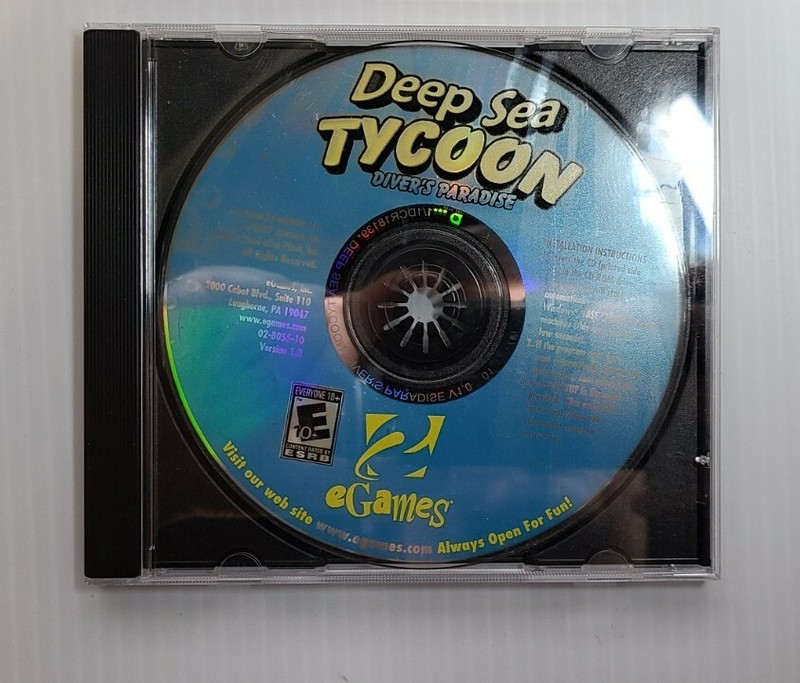 Deep Sea Tycoon Diver's Paradise 2006 PC CD-ROM - Strategy Game Tested gallery