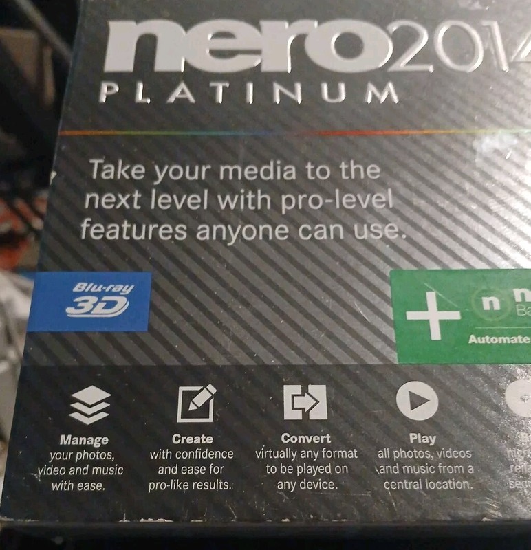Nero 2014 Platinum Multimedia Suite PC Software gallery