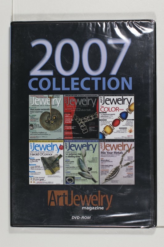 Art Jewelry Magazine 2007 Collection DVD-ROM (For Computers Only) Windows & Mac