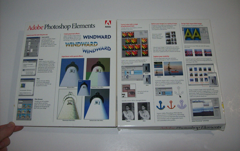 Adobe Photoshop Elements CD, +User Manual, Windows / Macintosh ver, +KEY gallery