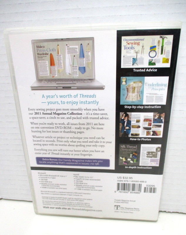 Threads Magazine Archive 1985-2010, Annuals 2011 & 2012 Issues 1-164 DVD-ROM gallery