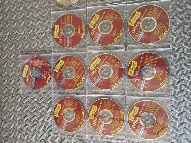 Professor Teaches Office 2000- 2002-2003 set. 16 cds gallery