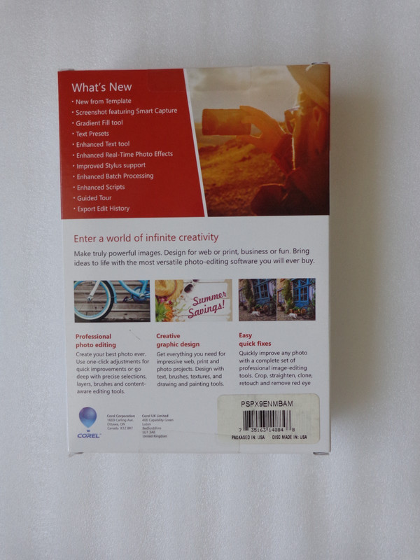 Corel PaintShop Pro X9 PC NEW Rtl Box gallery