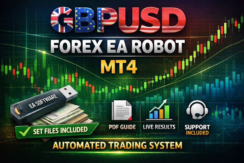 ✅Nexus GBPUSD EA MT4 | Auto Trade Robot + Risk Modes + PDF Setup Guide