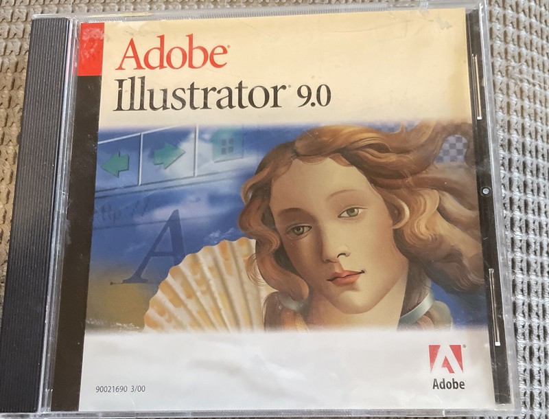 Adobe Illustrator 9.0 for Mac – Full Retail Version w/ Serial Numbers