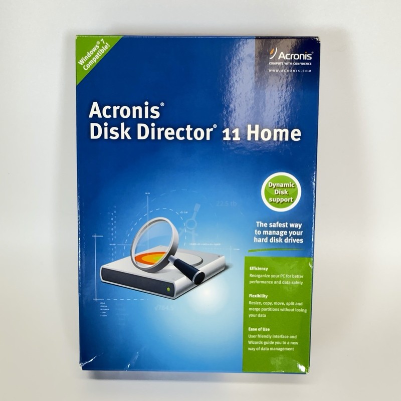 Acronis Disk Director 11 Home NEW SEALED