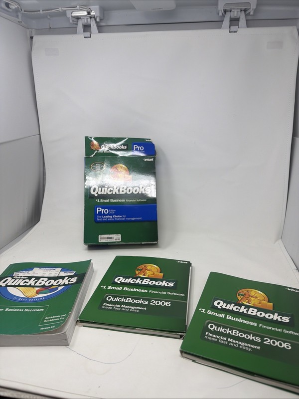 Intuit QuickBooks PRO 2006 Edition - Includes Box, Book, Disc, & Code gallery