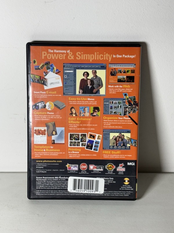 MGI Photosuite Version 4.0 Business PC Home And Office gallery