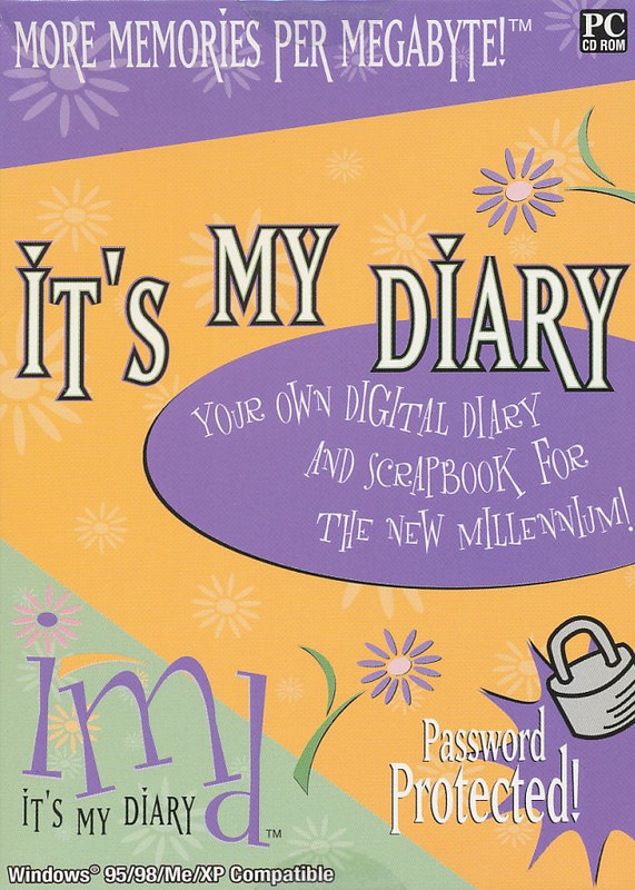 IT’S MY DIARY – Digital Journal and Scrapbook Software – BRAND NEW in BOX!