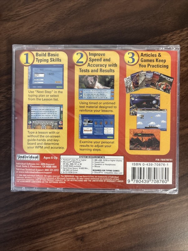 Typing Quick and Easy for Windows CD Media sealed gallery