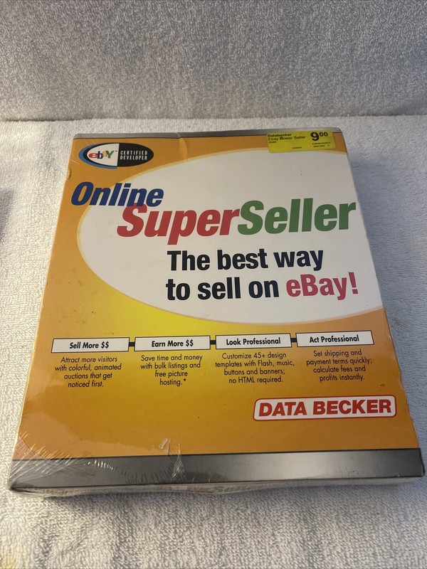 Data Becker Online Super Seller – Windows 98