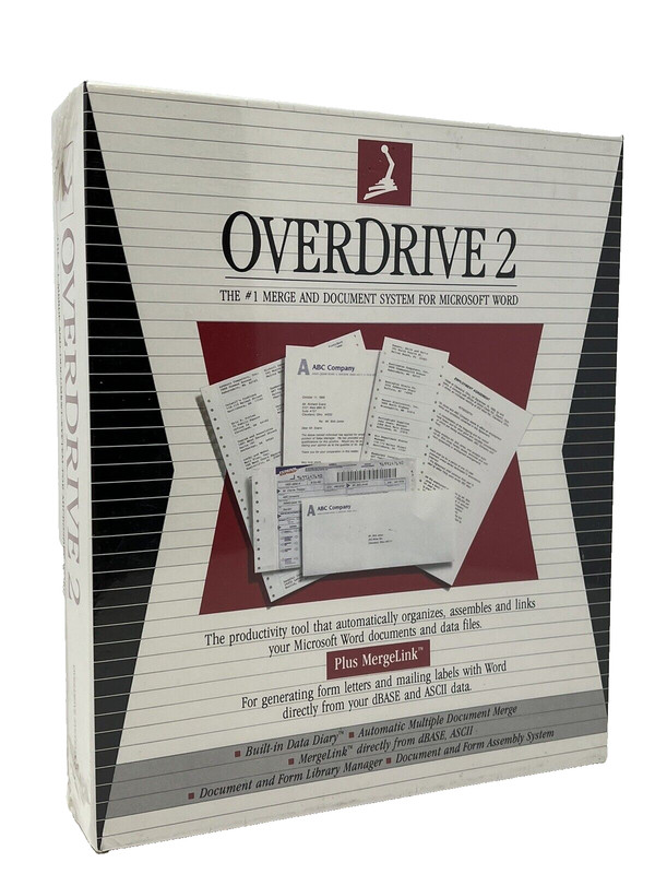 OverDrive 2 Document Management and Assembly System Software for MS Word gallery