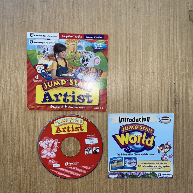 Putt-Putt,2 Jump Start,Math Blaster,etc. (Mac/Windows CD Rom)&more!!Look! gallery