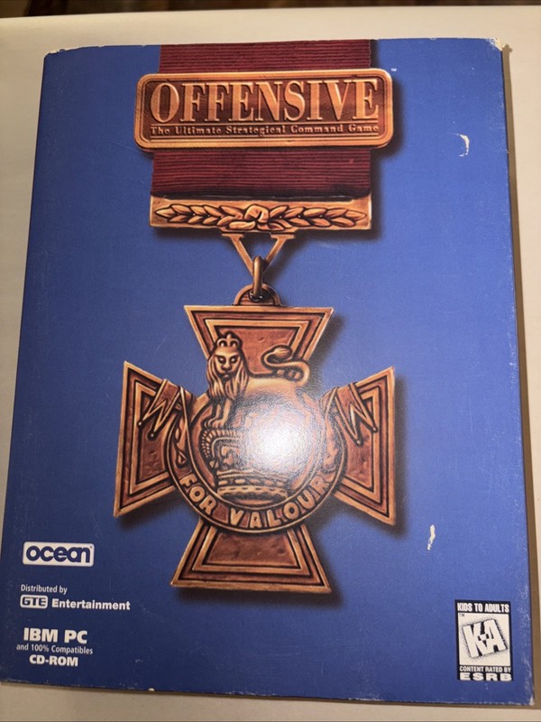 Offensive PC CD Ocean of America World War 2 battlefields strategy command [1]