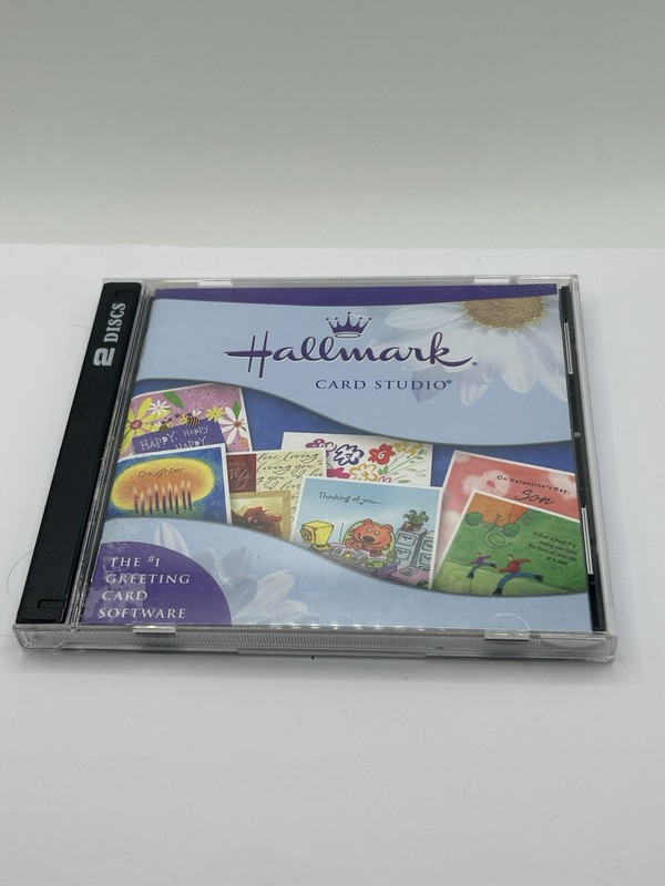 VINTAGE HALLMARK CARD STUDIO 2005 – DESKTOP PUBLISHING SOFTWARE – PC CD