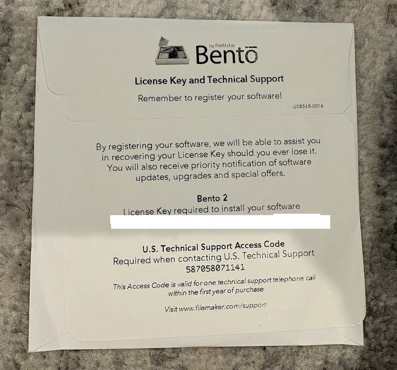 Bento 2 Database Software by FileMaker for OS X (no longer supported) With Key gallery