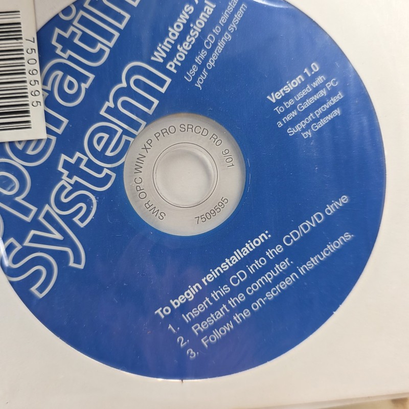 New Microsoft X08-48124 Windows XP Professional Upgrade Version 2002 with Key gallery