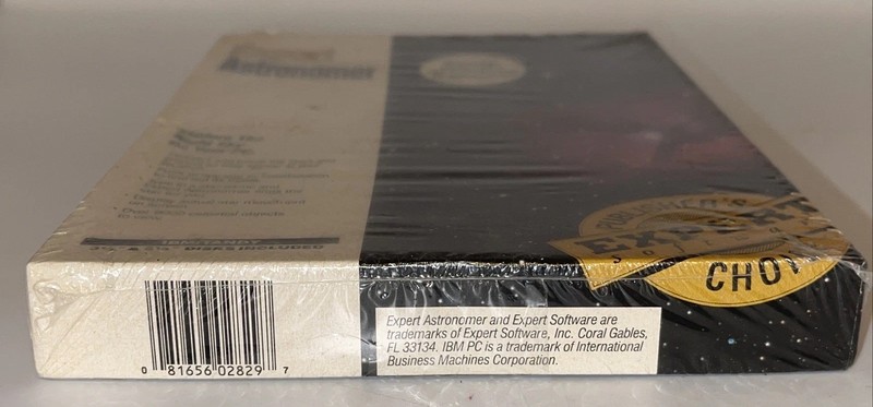 Expert Astronomer - Expert Software (PC, 1991) New - READ gallery