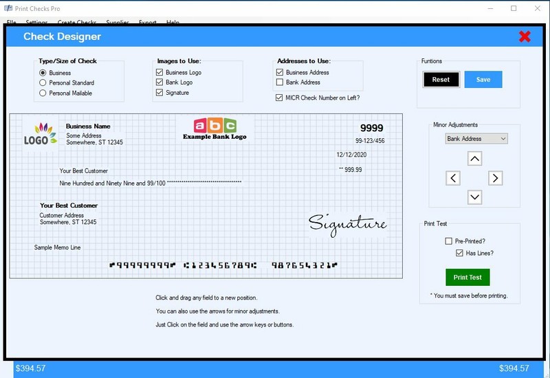 Print Checks Pro - Check Printing Software for Windows 10 - CD Only gallery