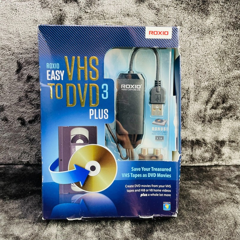 Roxio Easy VHS to DVD 3 Plus Converter – 251000