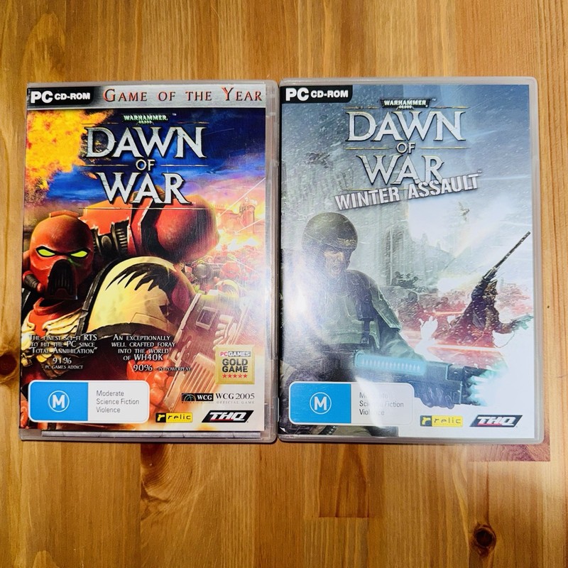 Warhammer 40000: Dawn Of War PC-CD Game Of The Year Dawn Of War Winter Assault