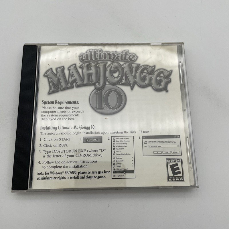 Ultimate Mahjongg 10 (PC CD-ROM, 2004, 400 Tile Sets w/ 1500+ Backgrounds) gallery