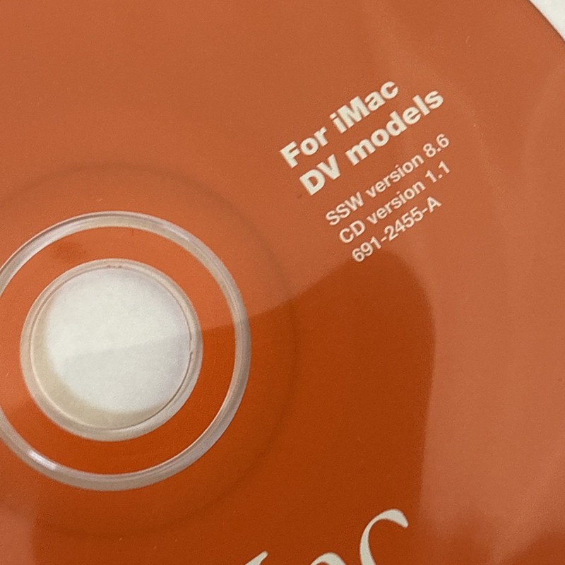 1999 Apple Software Install Restore Movie Disc CD gallery